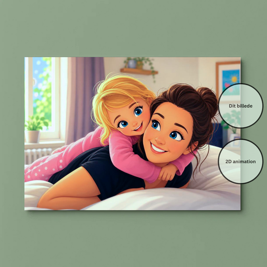 2D Animation Style Plakat