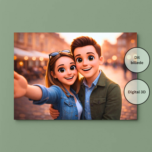 Digital 3D Style Plakat