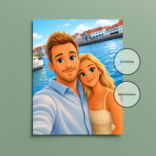 2D Animation Style Plakat