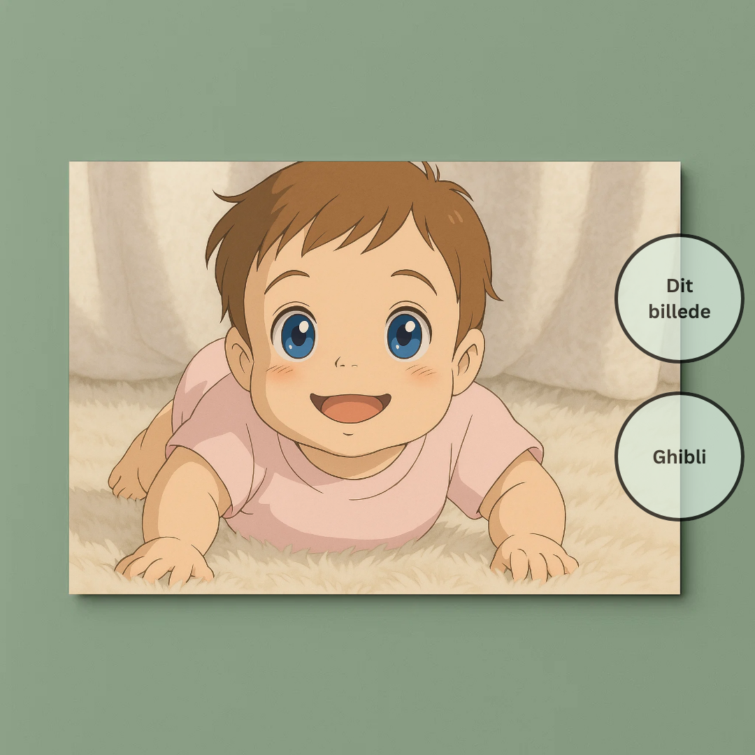 Ghibli Style Plakat