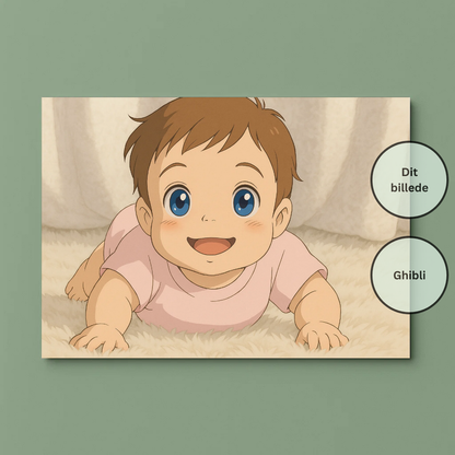 Ghibli Style Plakat