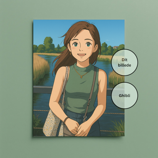Ghibli Style Plakat